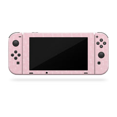 Pastel pink nintendo switches skin, Cute puppy dog switch skin, Pet skin Full wrap 3m