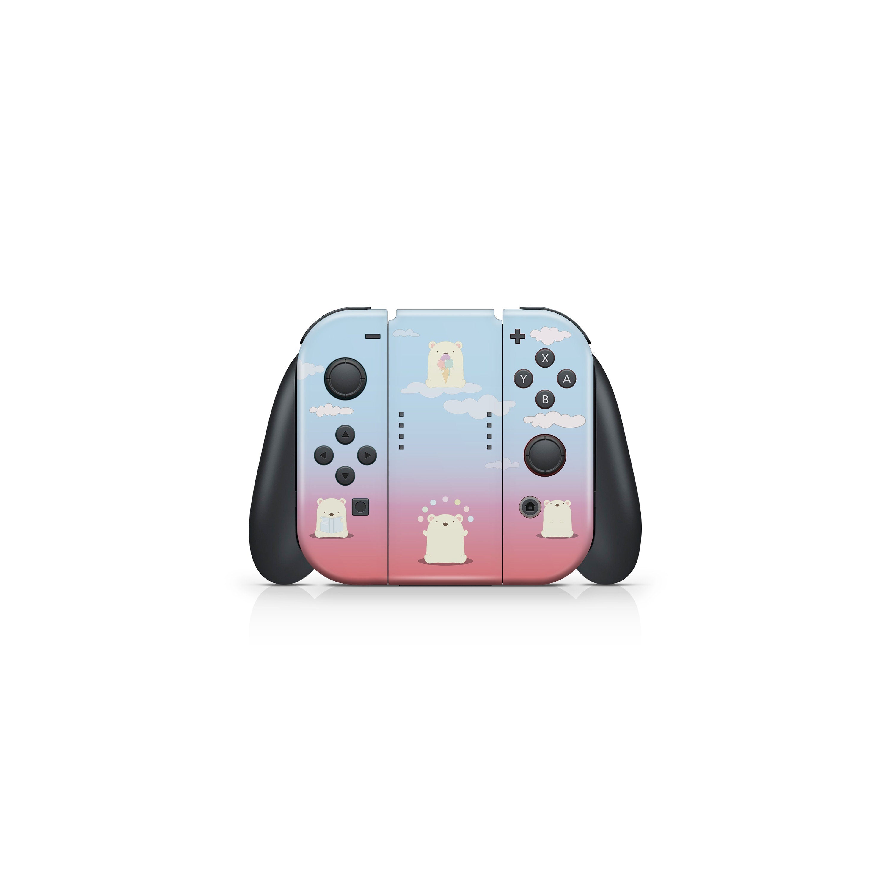 nintendo switches skin, Cute bears switch skin, Kawaii switch skin Full wrap 3m