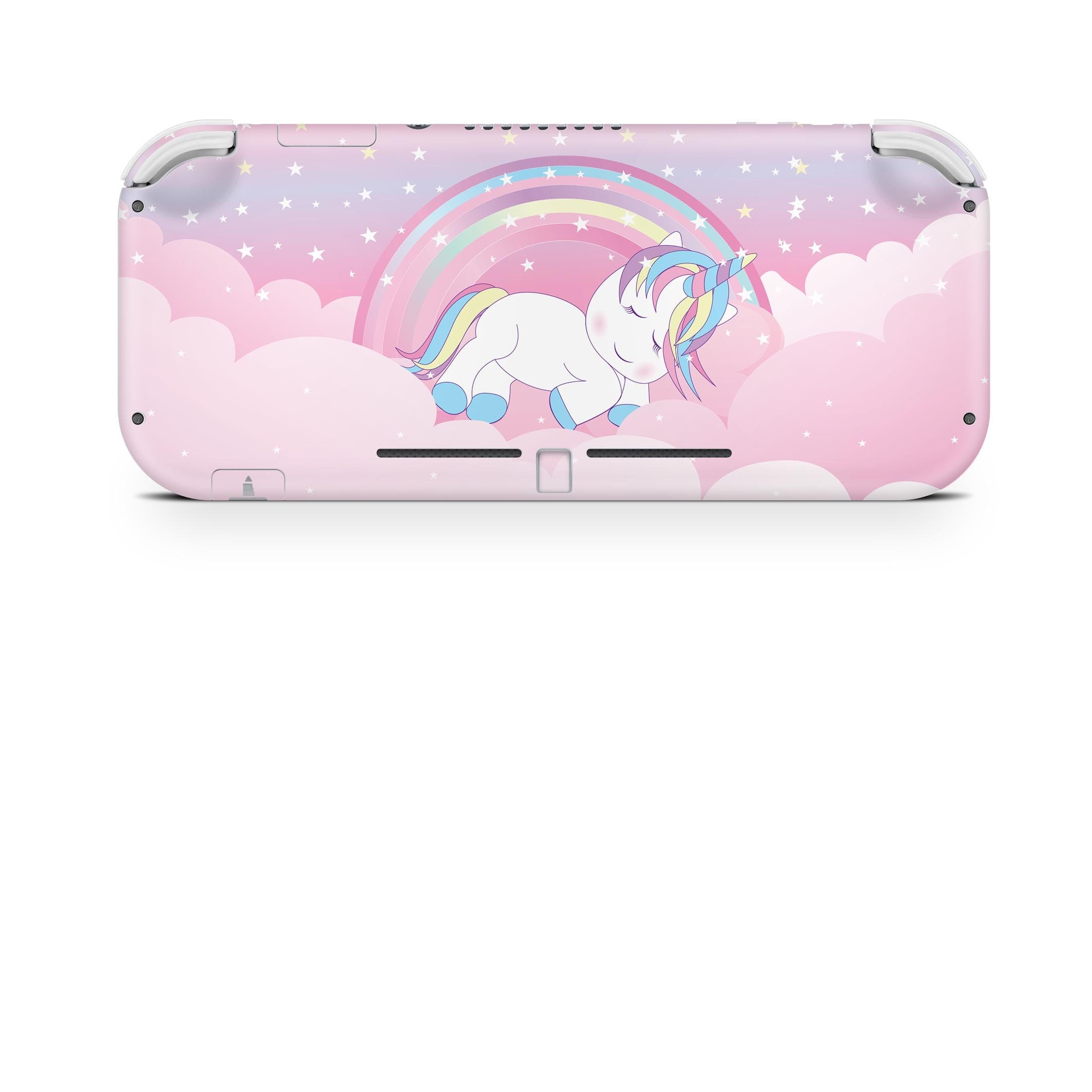 Pastel Pink Nintendo switches lite skin, Unicorn switch lite skin, Rainbow skin Full wrap 3m