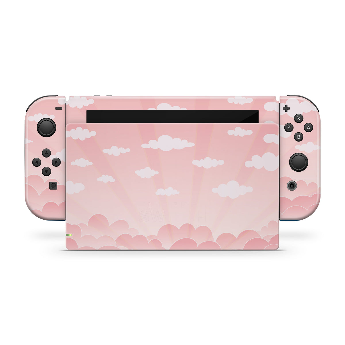 nintendo switches skin orange Clouds, Pastel Starry Sky switch skin moon Full wrap 3m