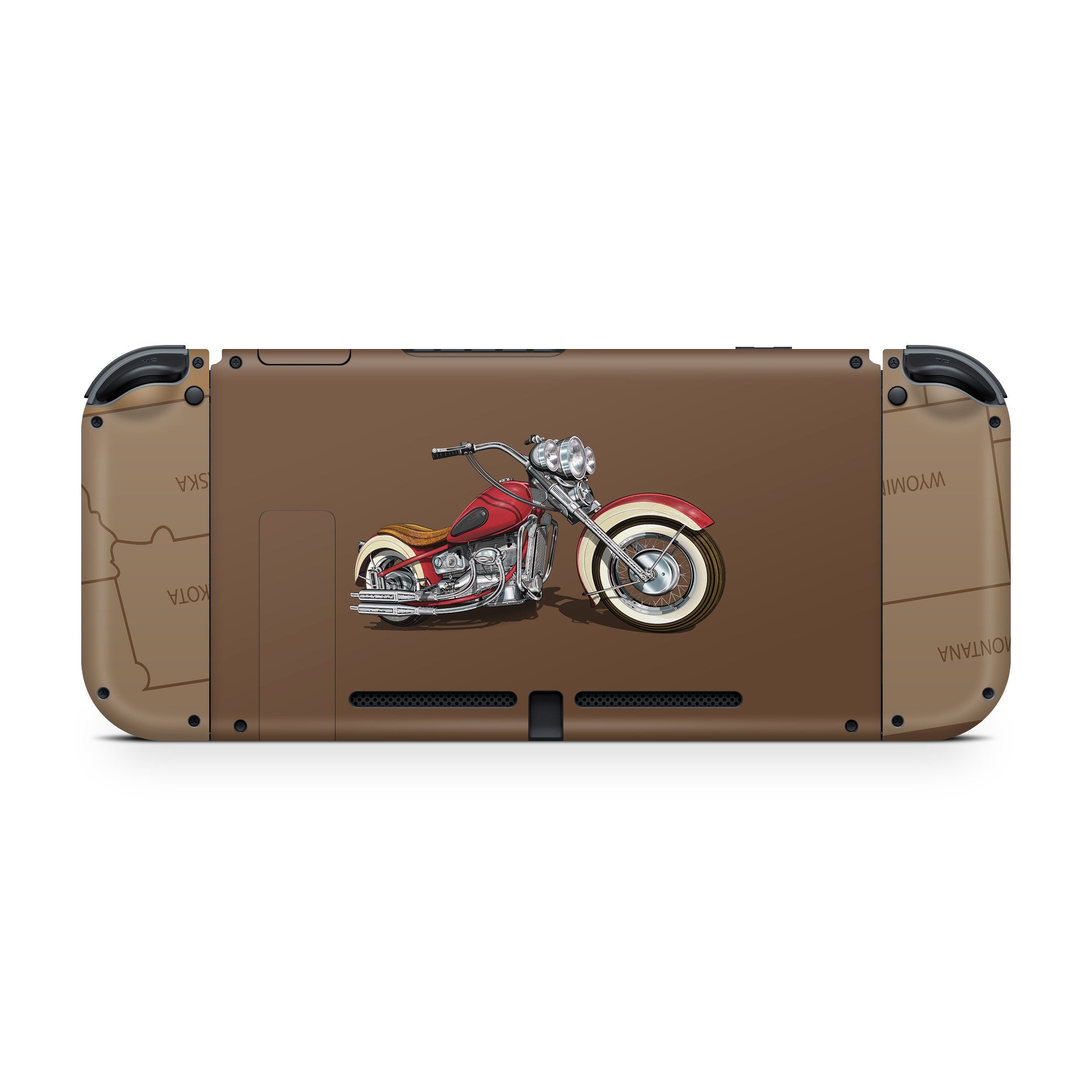 Retro nintendo switches skin Map, Motorcycle switch skin Full cover 3m