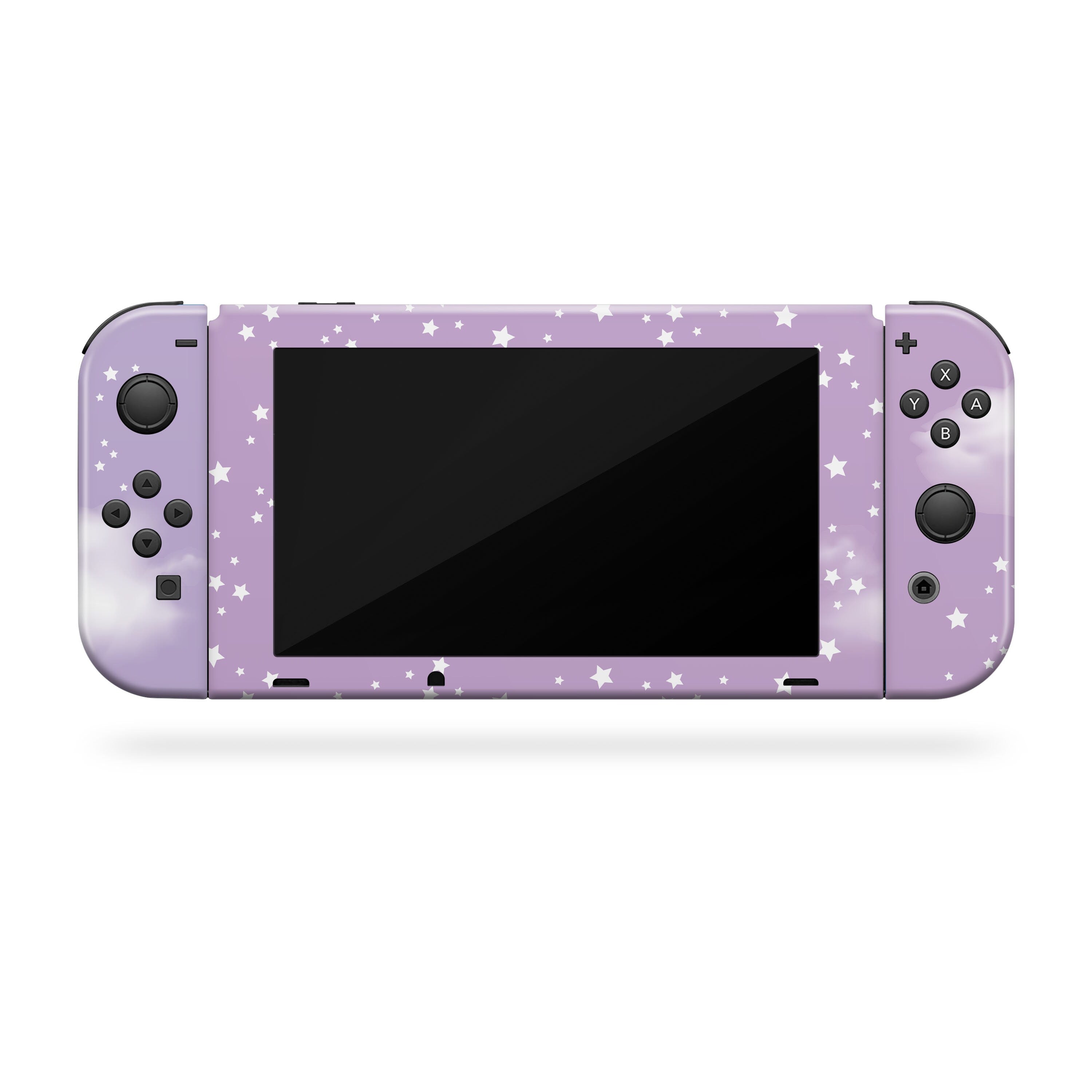 nintendo switches skin Clouds, Pastel Purple switch skin moon Full wrap 3m