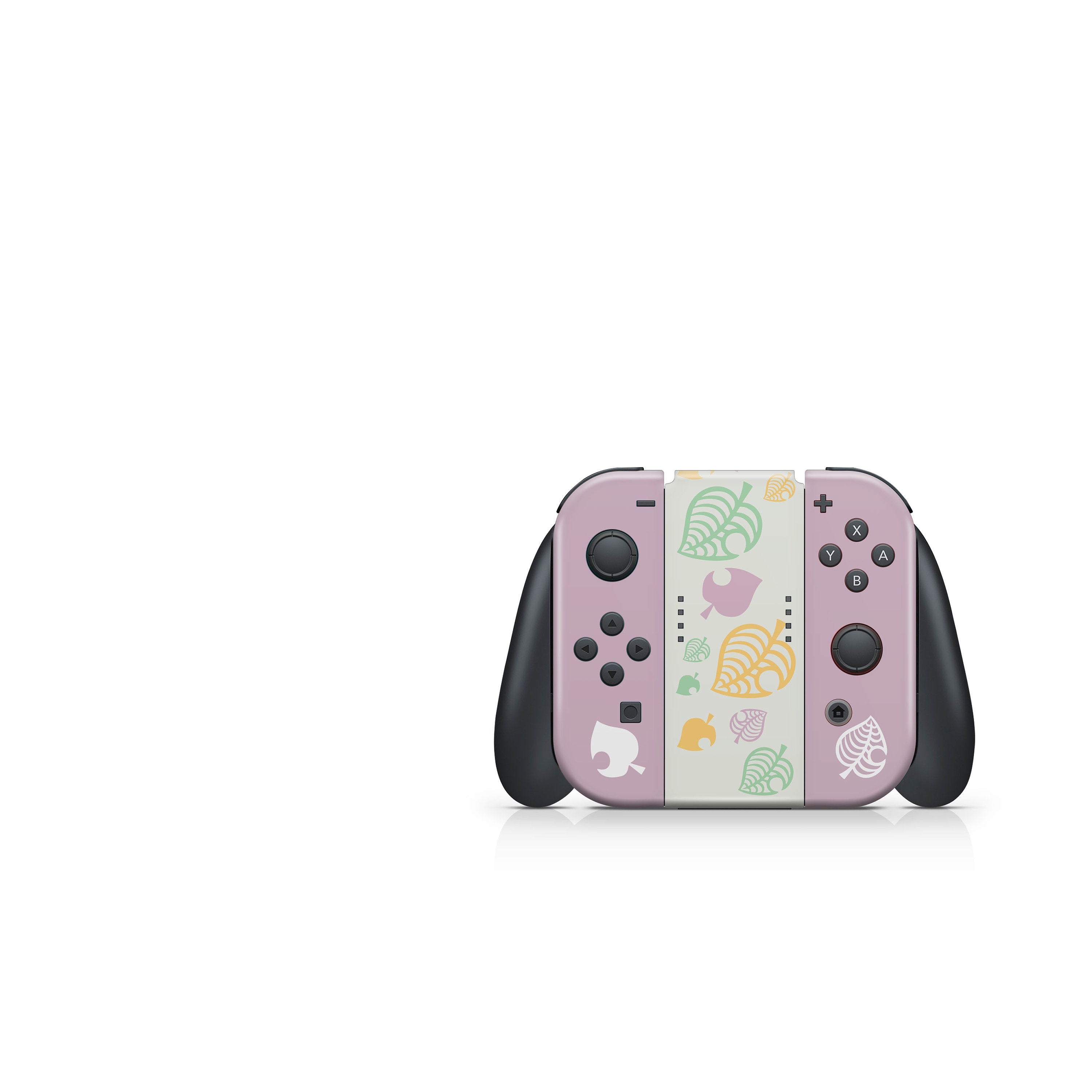 nintendo switches skin, colourful leaf switch skin, leaves skin Full wrap 3m