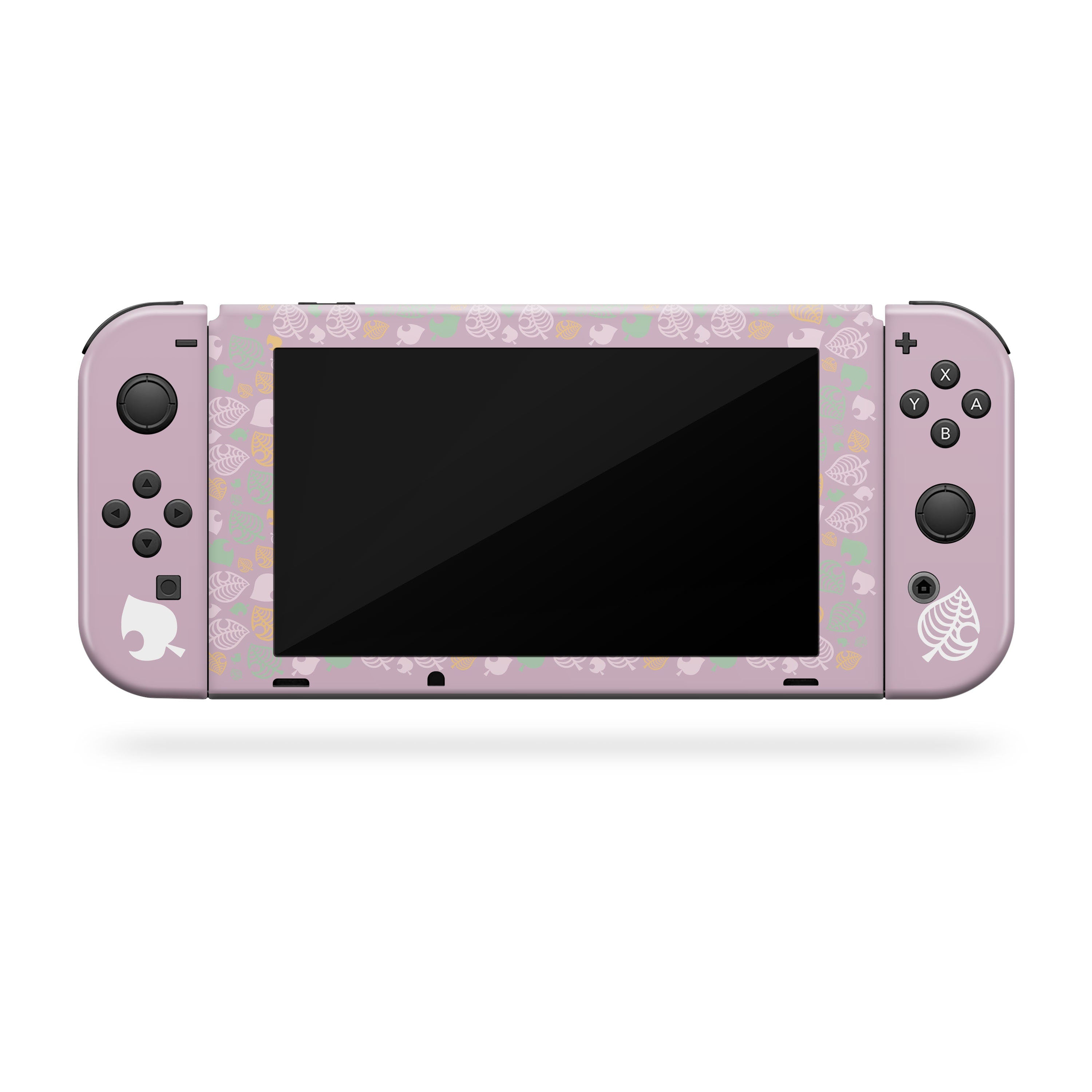 nintendo switches skin, colourful leaf switch skin, leaves skin Full wrap 3m