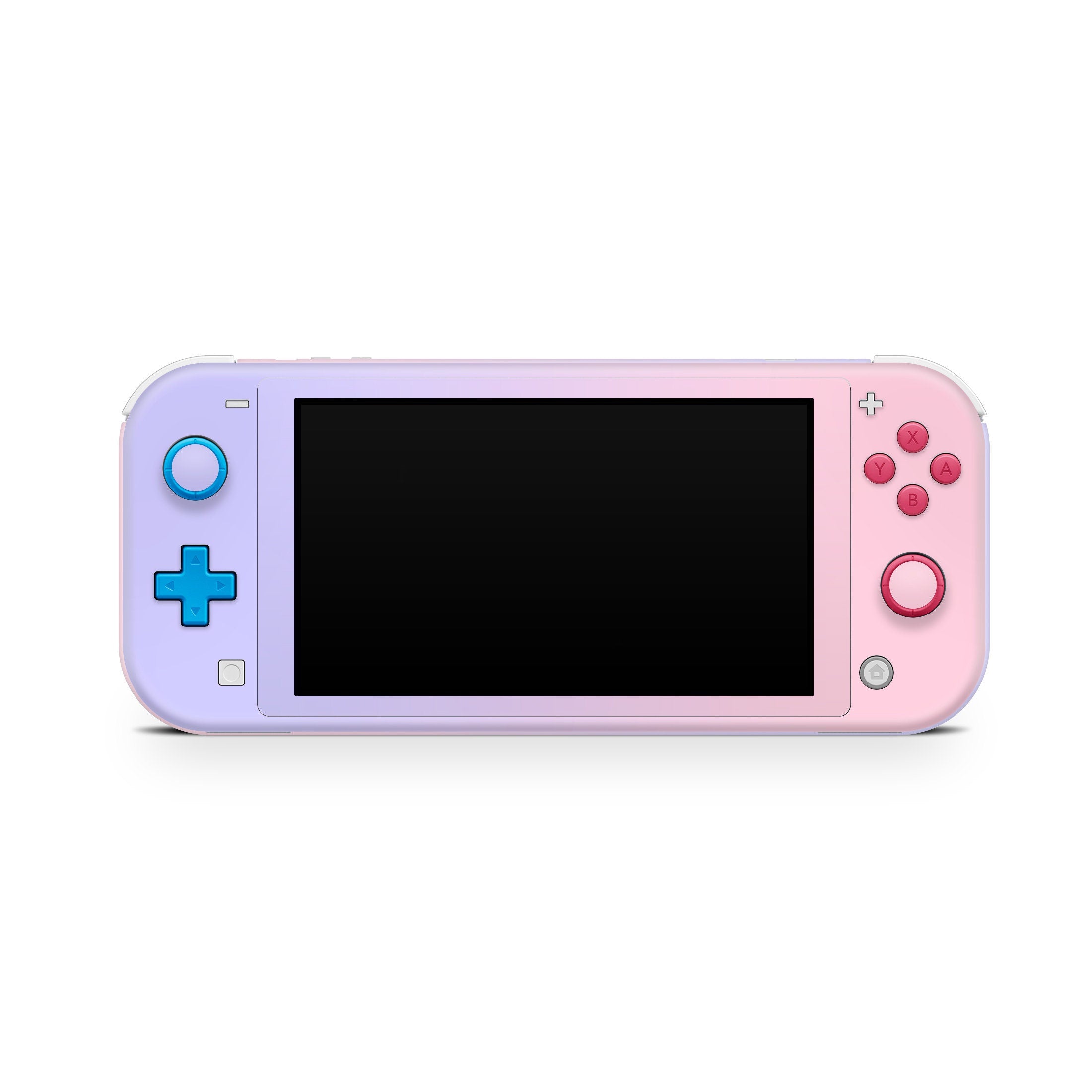 Nintendo switch lite skin Duo color, Pastel pink and Purple