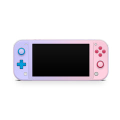 Nintendo switch lite skin Duo color, Pastel pink and Purple