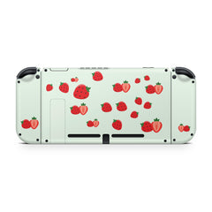 Strawberry nintendo switches skin, Cute switch skin Full wrap 3m