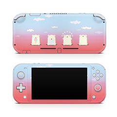 Nintendo switch Lite skin bears, Pastel switch lite skin Full Cover Vinyl 3m