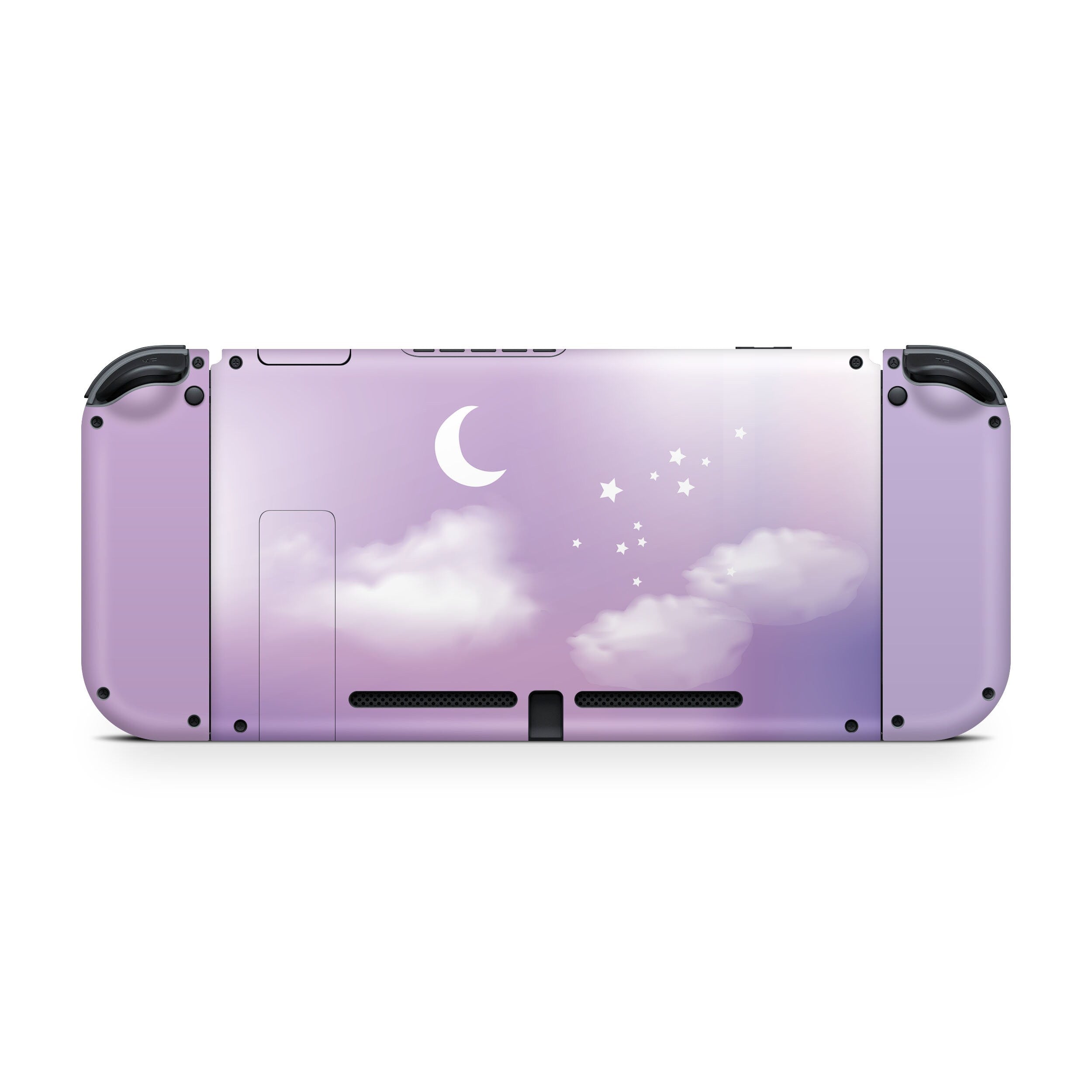 nintendo switches skin Clouds, Pastel Purple switch skin moon Full wrap 3m