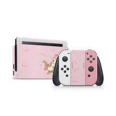 Clearance 70% sale - Cute Rabbit Nintendo Switches skin anime, Kawaii Pink switch skin Full cover 3m