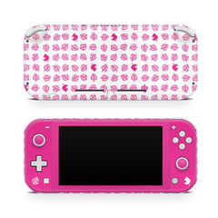 Nintendo switch Lite skin leaf, Pink pastel switch lite skin Full Cover Vinyl 3m