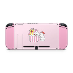 Kawaii Nintendo Switches skin anime, Christmas pink switch skin Full cover 3m