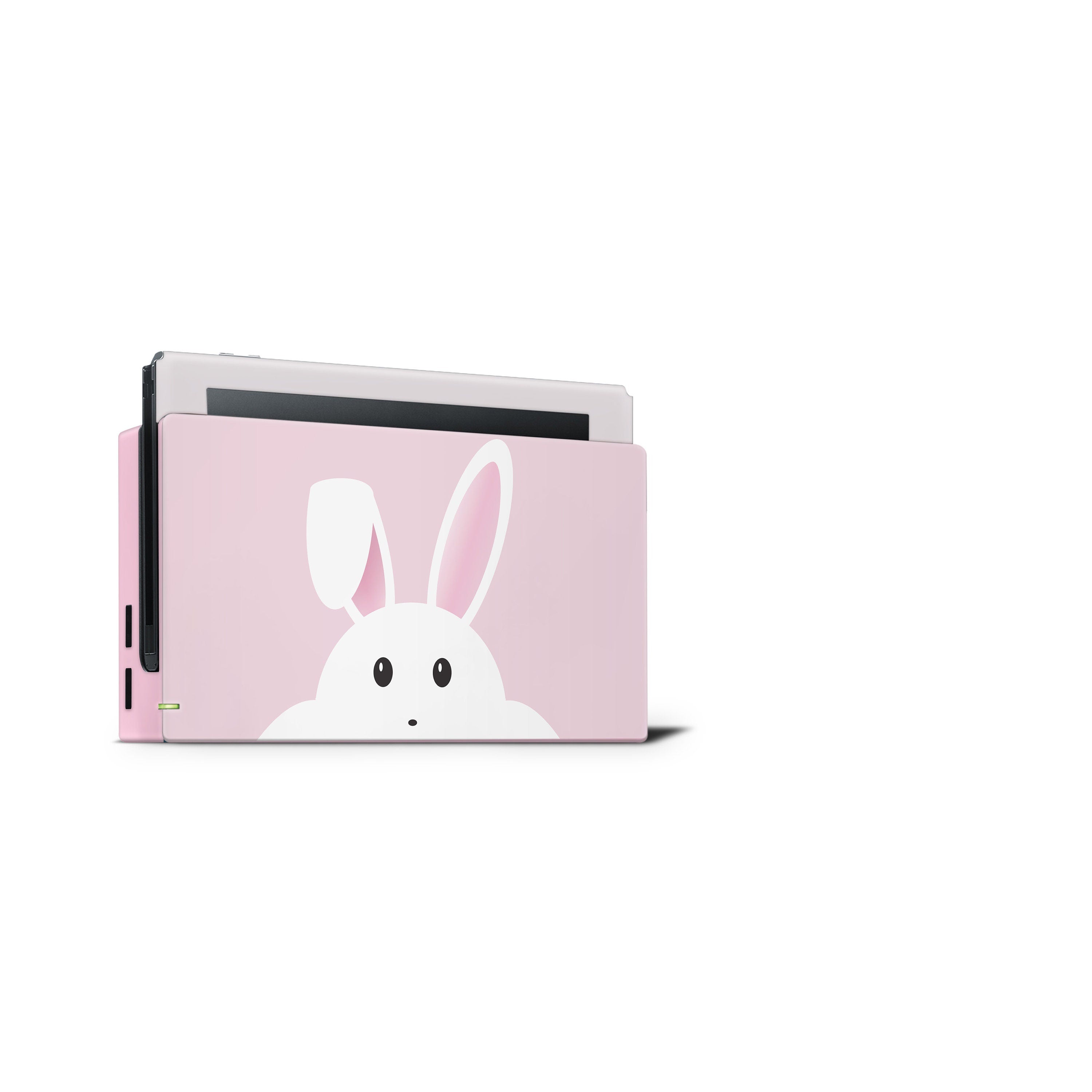 Nintendo Switches skin anime, Kawaii Rabbit pink switch skin Full cover 3m