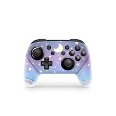 Clouds Nintendo Switch Pro Controller Skin, Purple pastel pro controller Full cover 3m