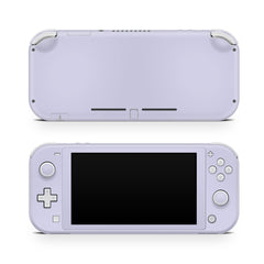 Nintendo switch lite skin solid color, Blue pastel lilac switch lite skin 3m vinyl