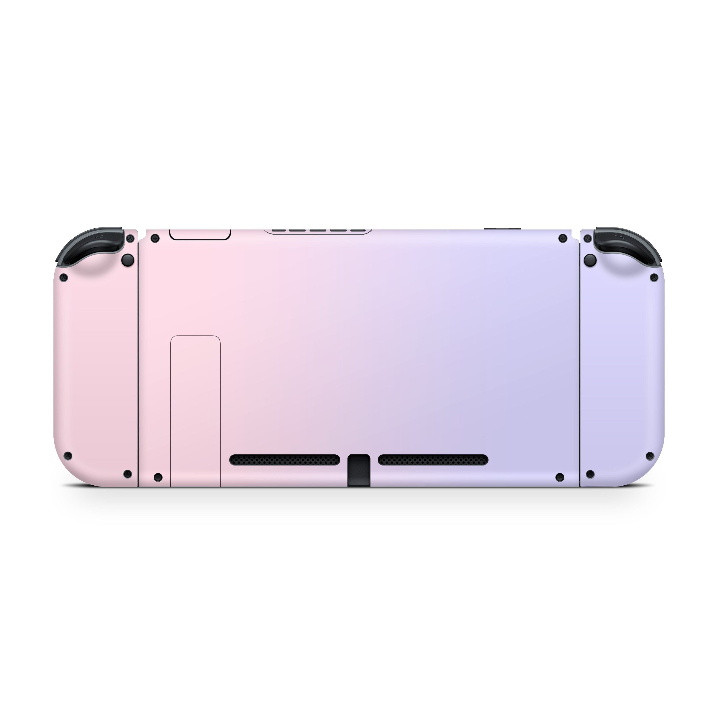 nintendo switches skin Duo color, Pastel pink and purple switch skin