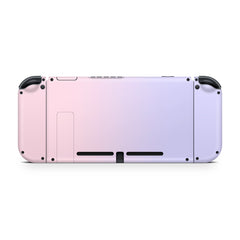 nintendo switches skin Duo color, Pastel pink and purple switch skin