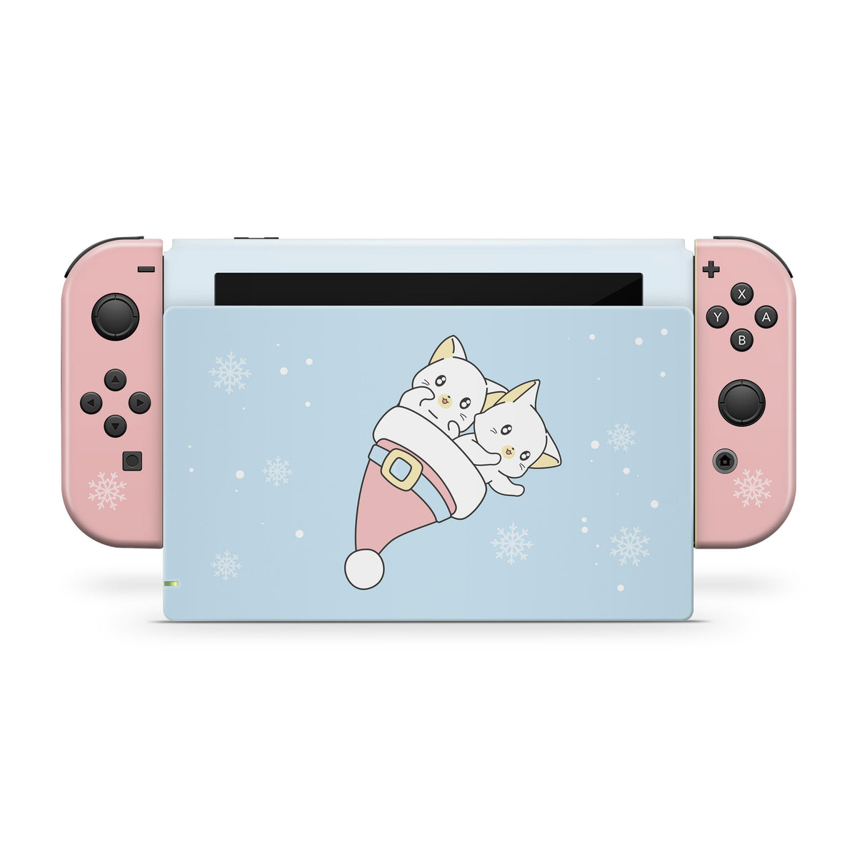 Clearance 70% sale - Christmas Nintendo Switches skin anime, Kawaii blue switch skin Full cover 3m