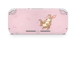 Rabbit Nintendo switch Lite skin anime, Pastel pink switch lite skin Full cover 3m