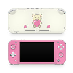 Bear Nintendo switch Lite skin anime, Cute kawaii switch lite skin Full cover 3m