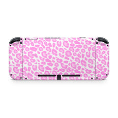 Leopard Nintendo Switches skin, Pink switch skin Full wrap cover 3m