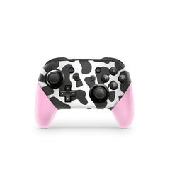 Cow Nintendo Switch Pro Controller Skin, Leopard pastel pro controller Full cover 3m