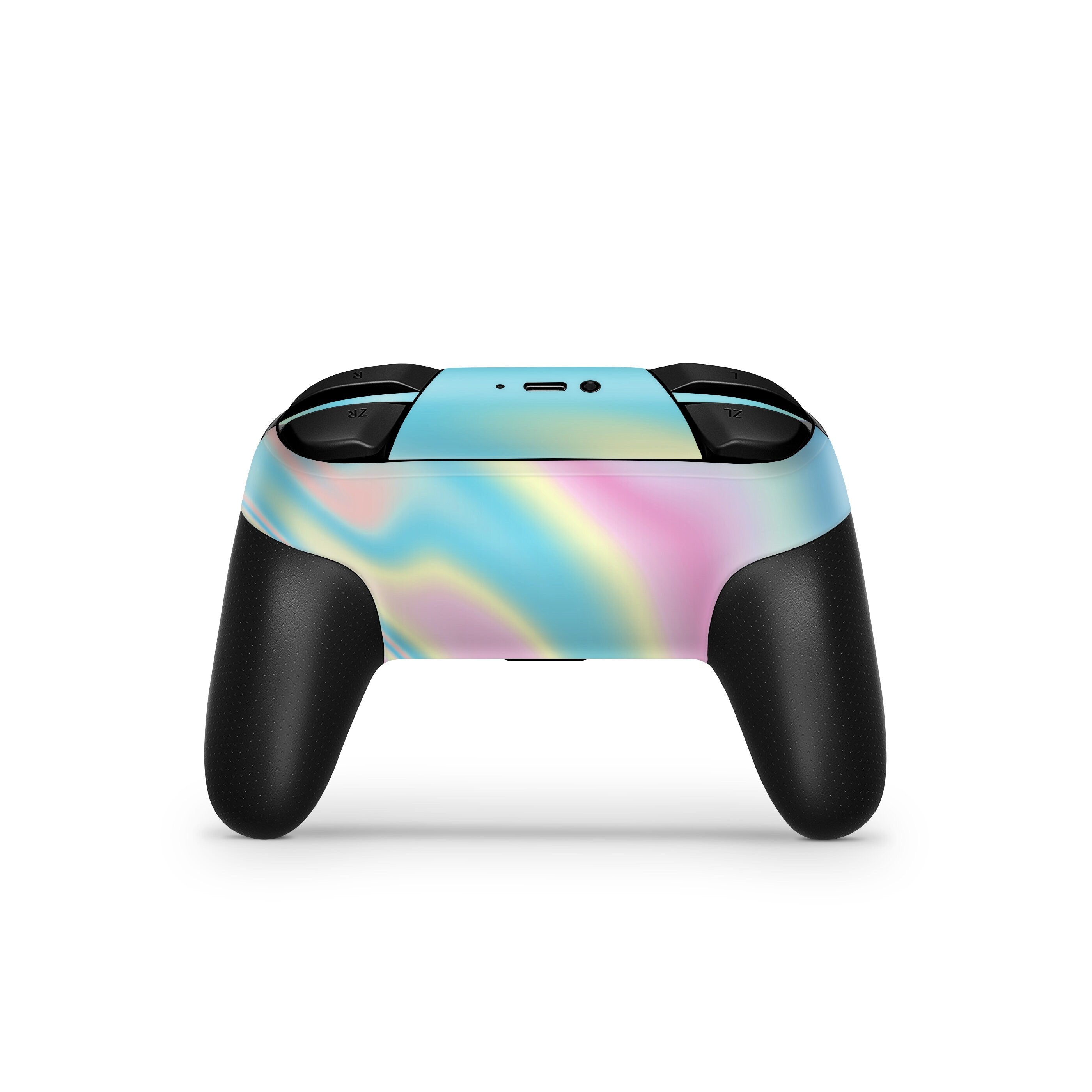 Nintendo Switch Pro Controller Skin, Opal Iridescent Switch controller -  Tackydesign