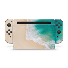 Beach Nintendo Switches skin, Pastel switch skin Full wrap cover 3m