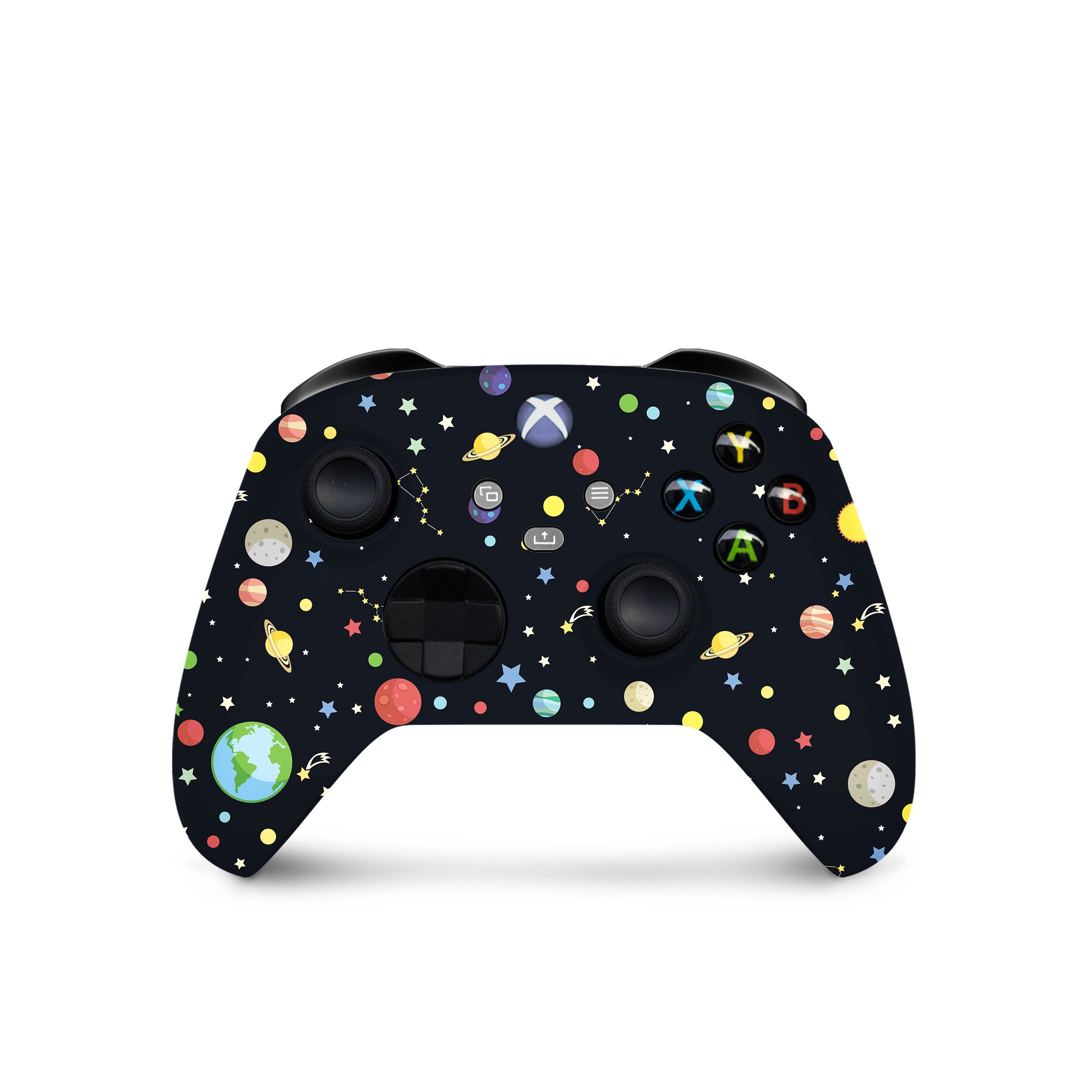 Galaxy Xbox series x skin, Series s skin Planets, Vinyl 3m stickers Full wrap cover