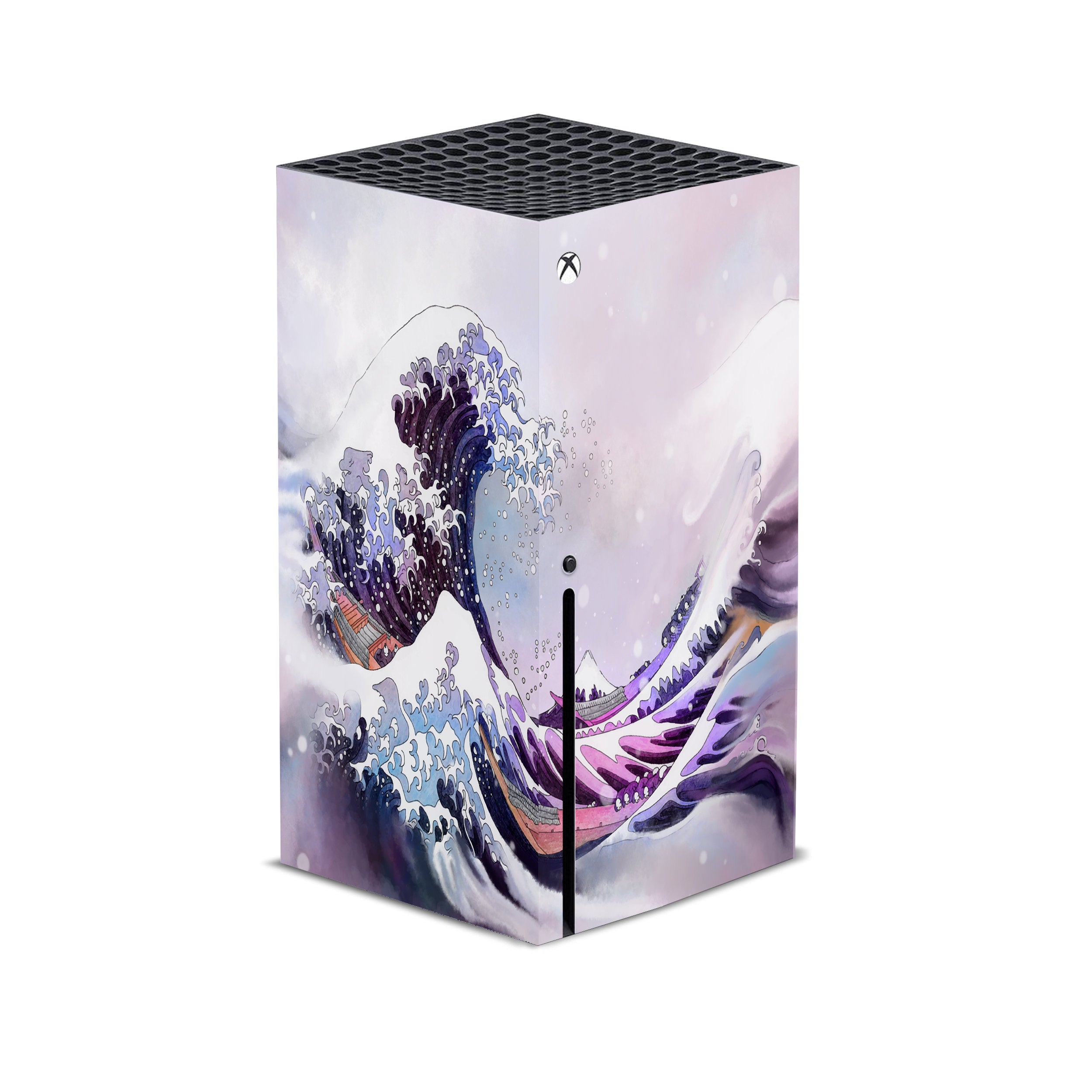 Wave Xbox series x skin, Series s skin, Vinyl 3m stickers Full wrap cover