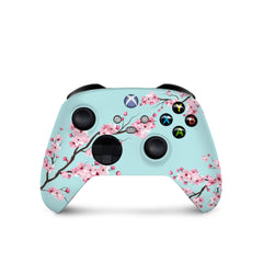 Sakura Xbox series x skin, Series s skin flowers Vinyl 3m stickers Full wrap cover