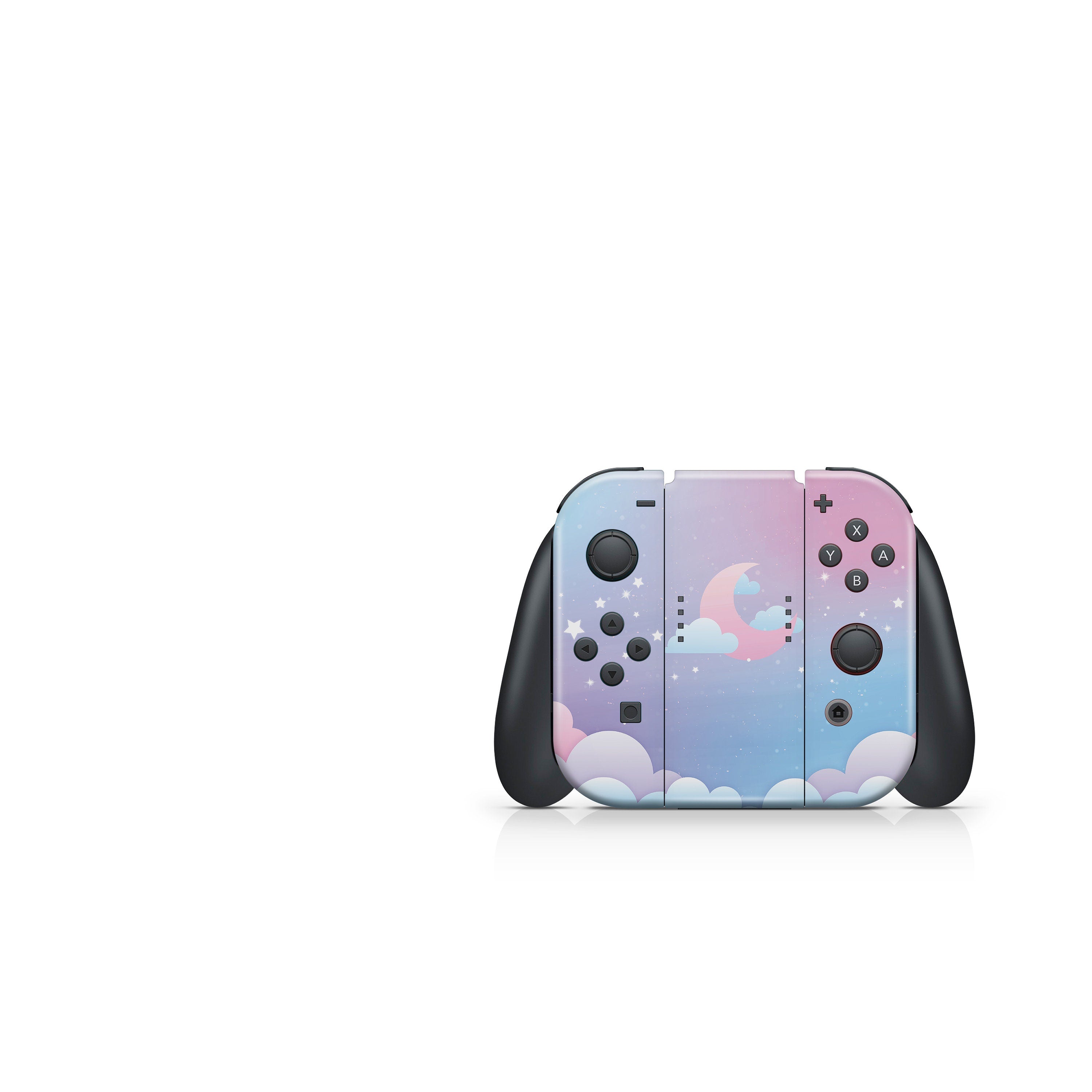 nintendo switches skin Moon, Blue Clouds switch skin Starry Sky Full wrap 3m