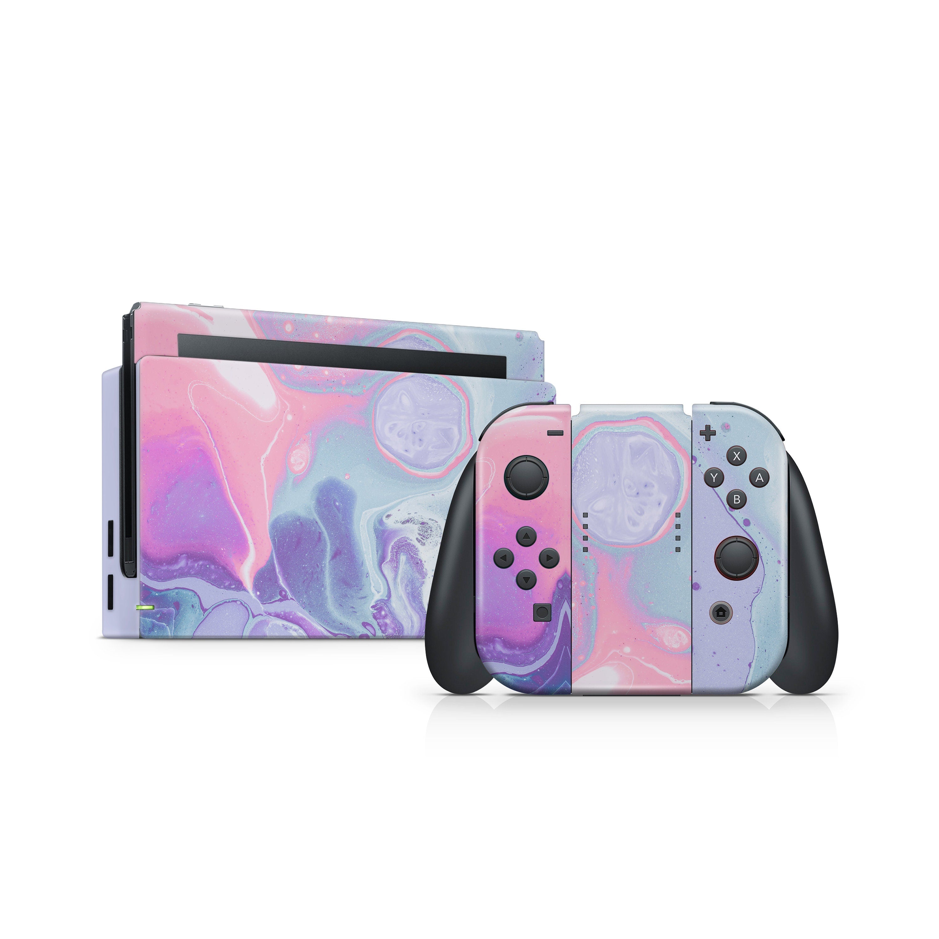 Nintendo Switches skin Lilac Rezin, Switch skin Full wrap cover 3m