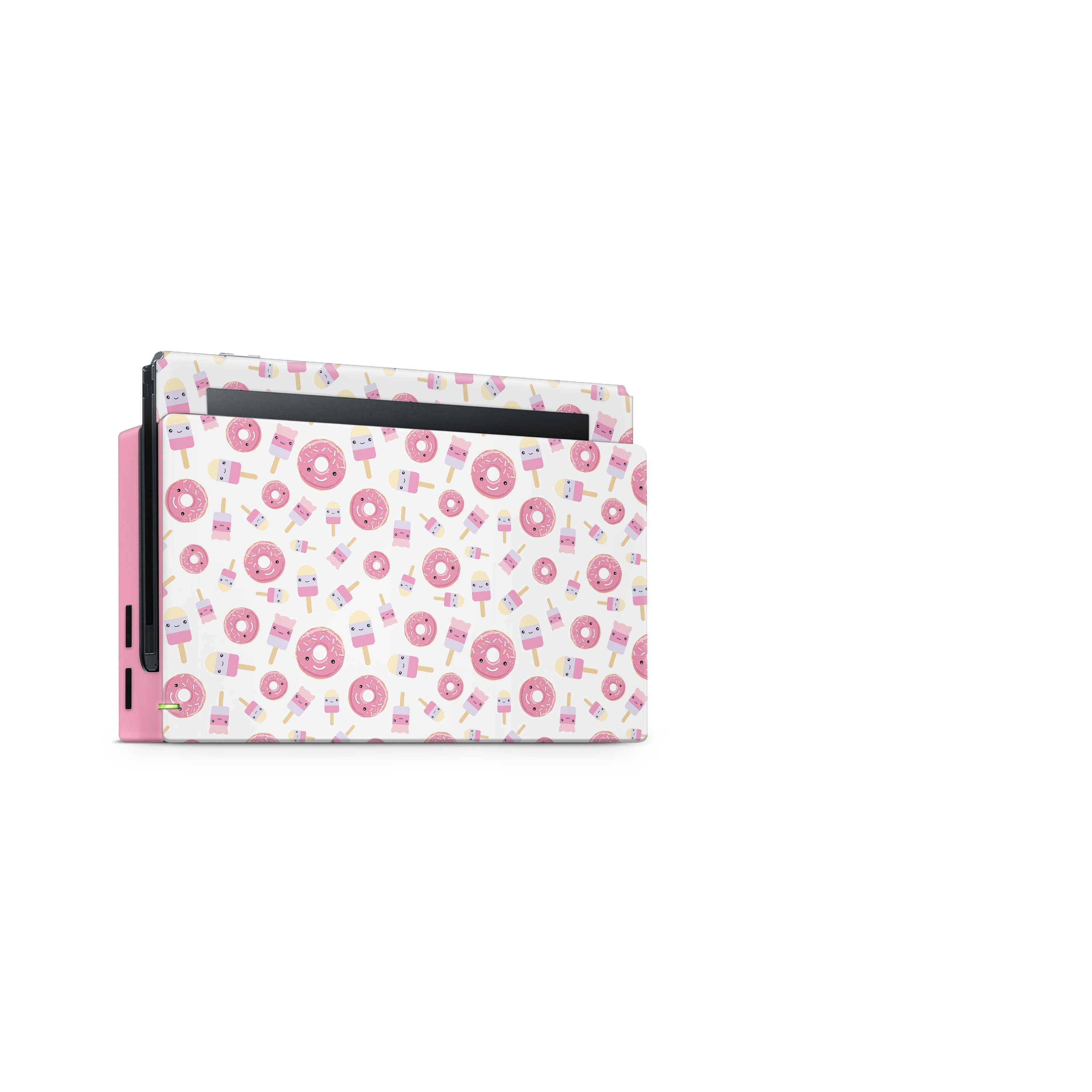 Kawaii Food Nintendo Switches skin, Pink switch skin Full wrap cover 3m