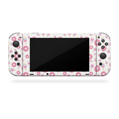 Kawaii Food Nintendo Switches skin, Pink switch skin Full wrap cover 3m