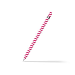 Apple Pencil skin striped pink, Available for Gen 1 And Gen 2, High-Quality 3M Vinyl full wrap