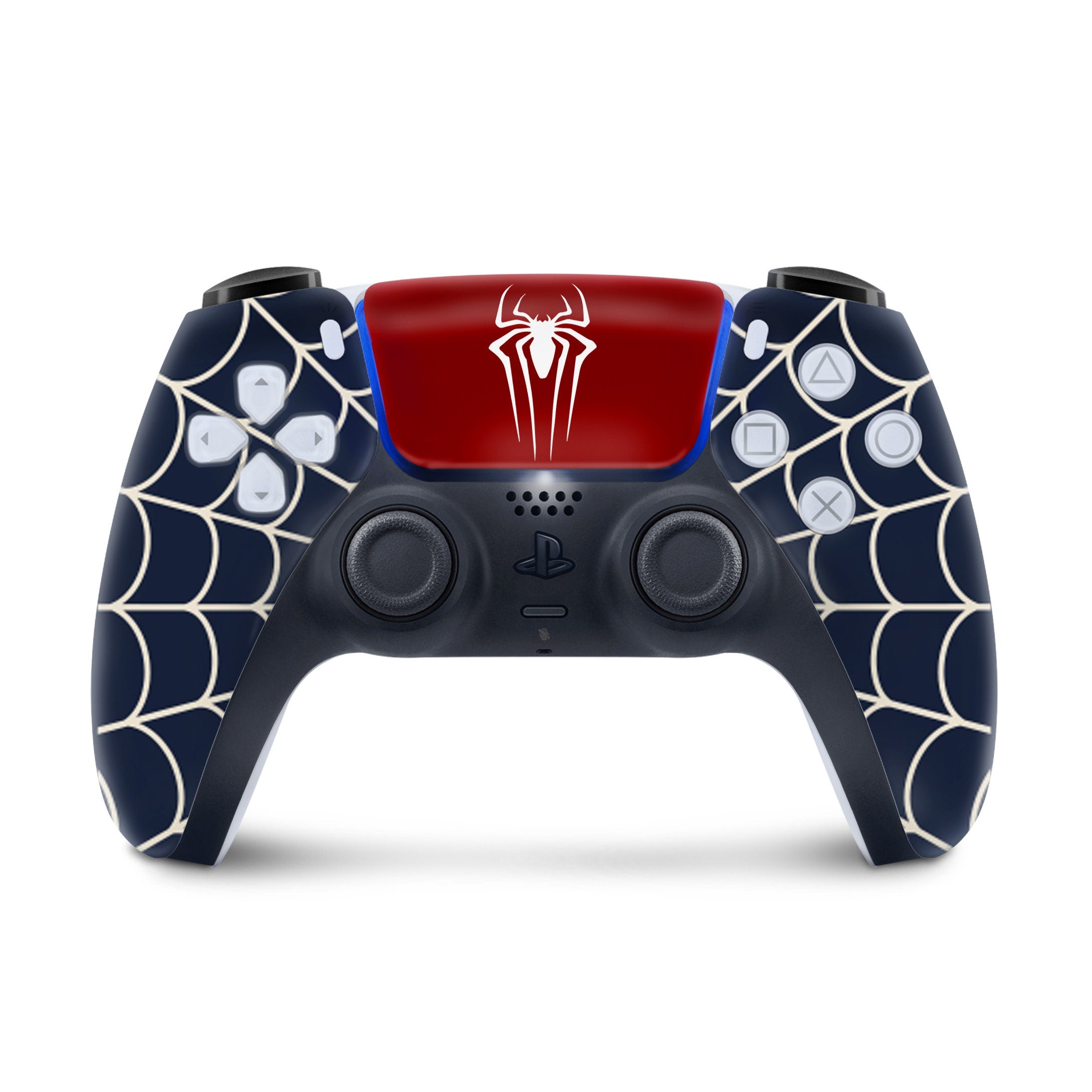 Ps5 skin Spider, Playstation 5 controller skin Superheroes, Vinyl 3m stickers Full wrap cover