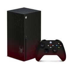 Spider Xbox series x skin, Series s skin black Vinyl 3m stickers Full wrap cover