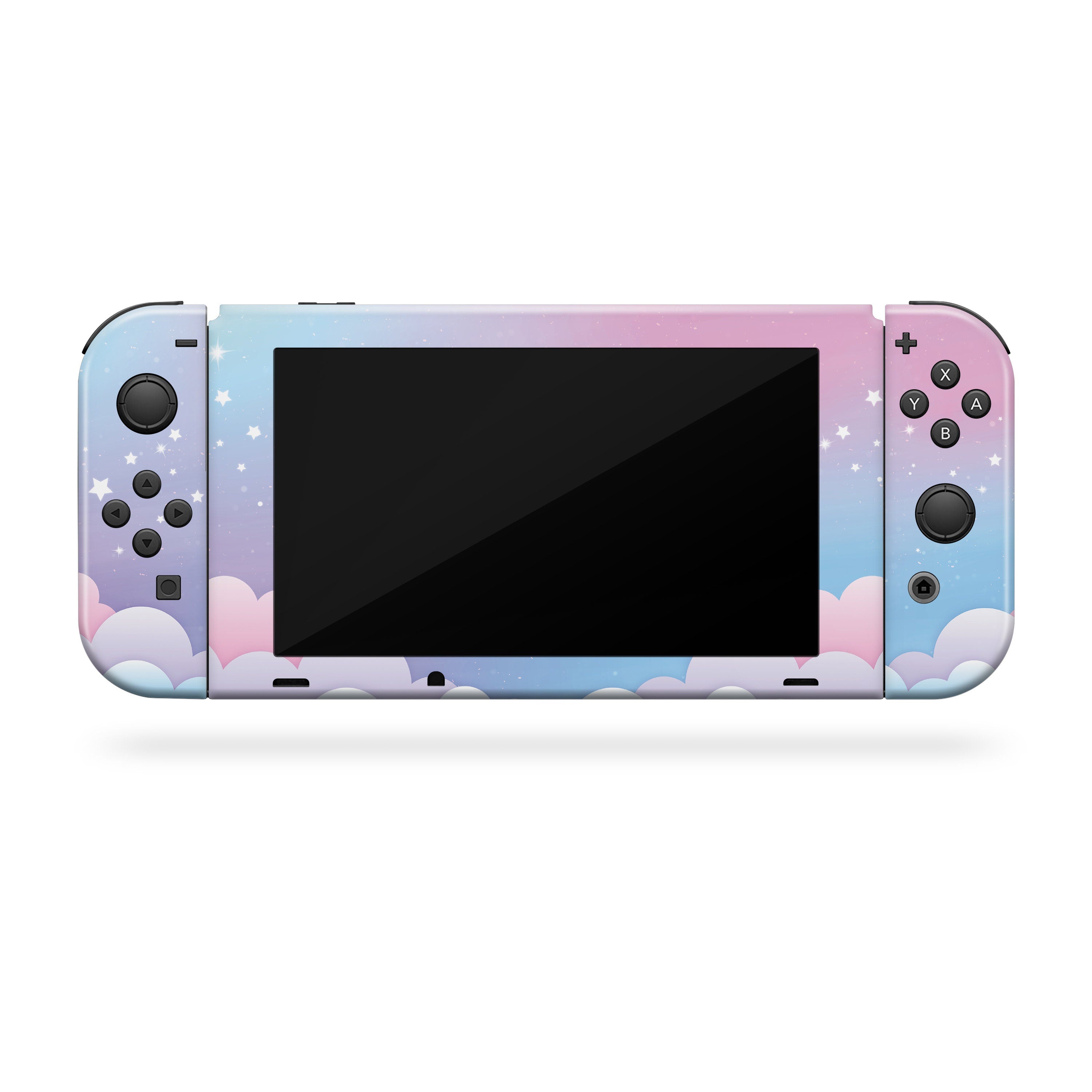 nintendo switches skin Moon, Blue Clouds switch skin Starry Sky Full wrap 3m