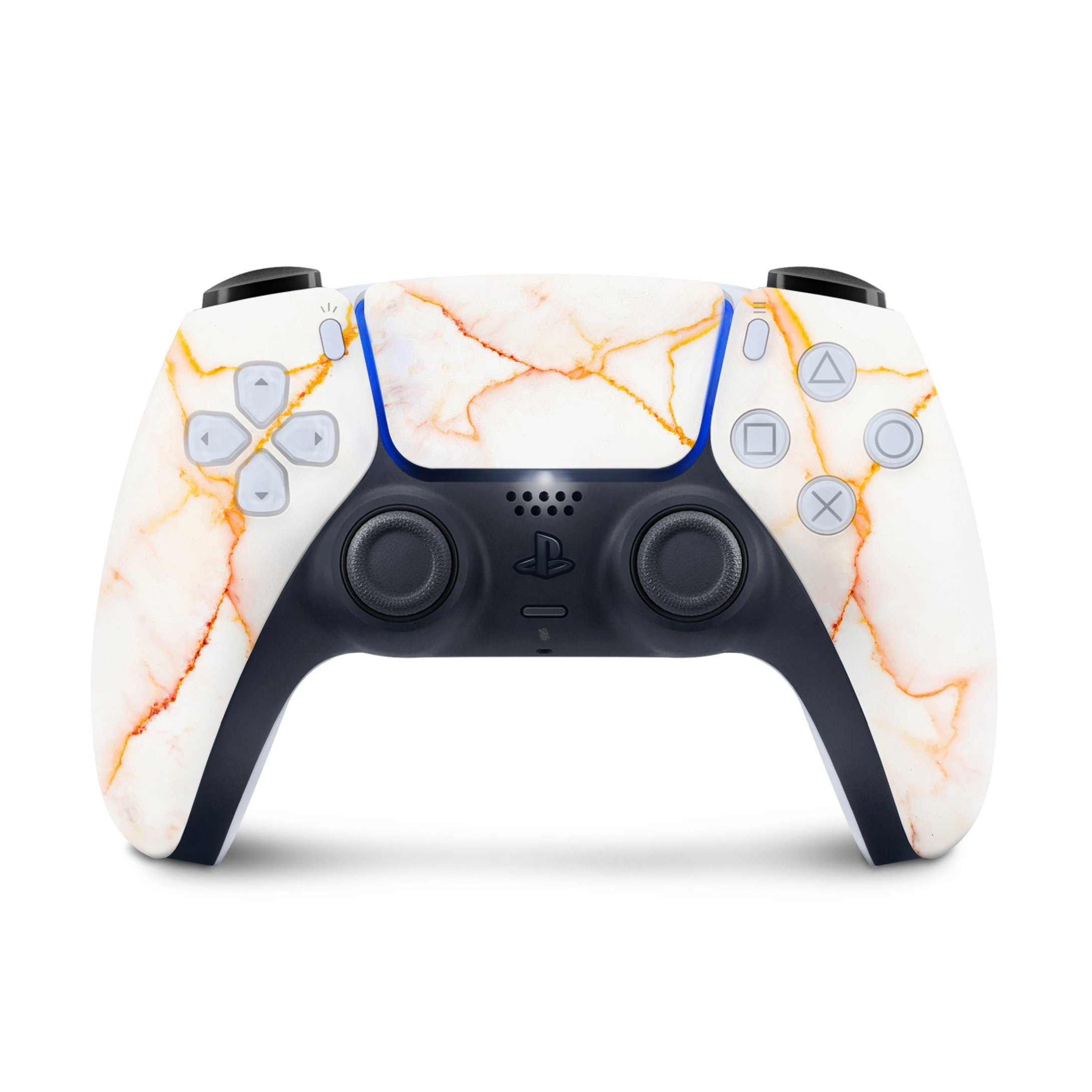 Ps5 skin Marble, Playstation 5 skin controller, Vinyl 3m stickers Full wrap cover