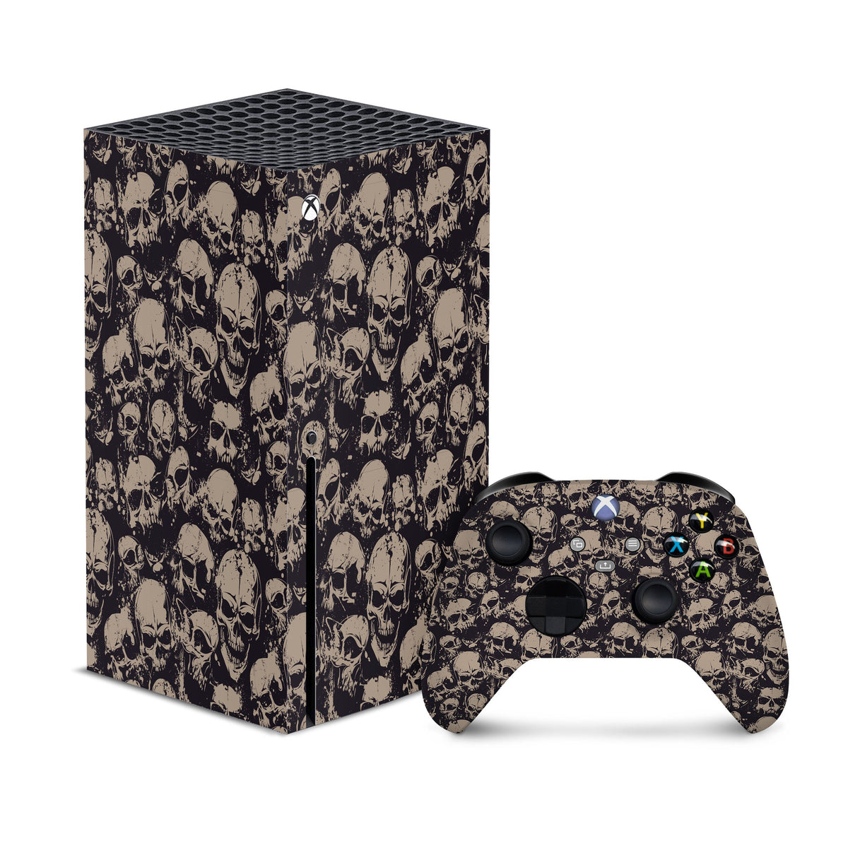 Xbox series x skin Skulls, Series s skin Vinyl 3m stickers Full wrap cover