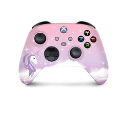 Xbox series x skin Unicorn, Series s purple skin Vinyl 3m stickers Full wrap cover