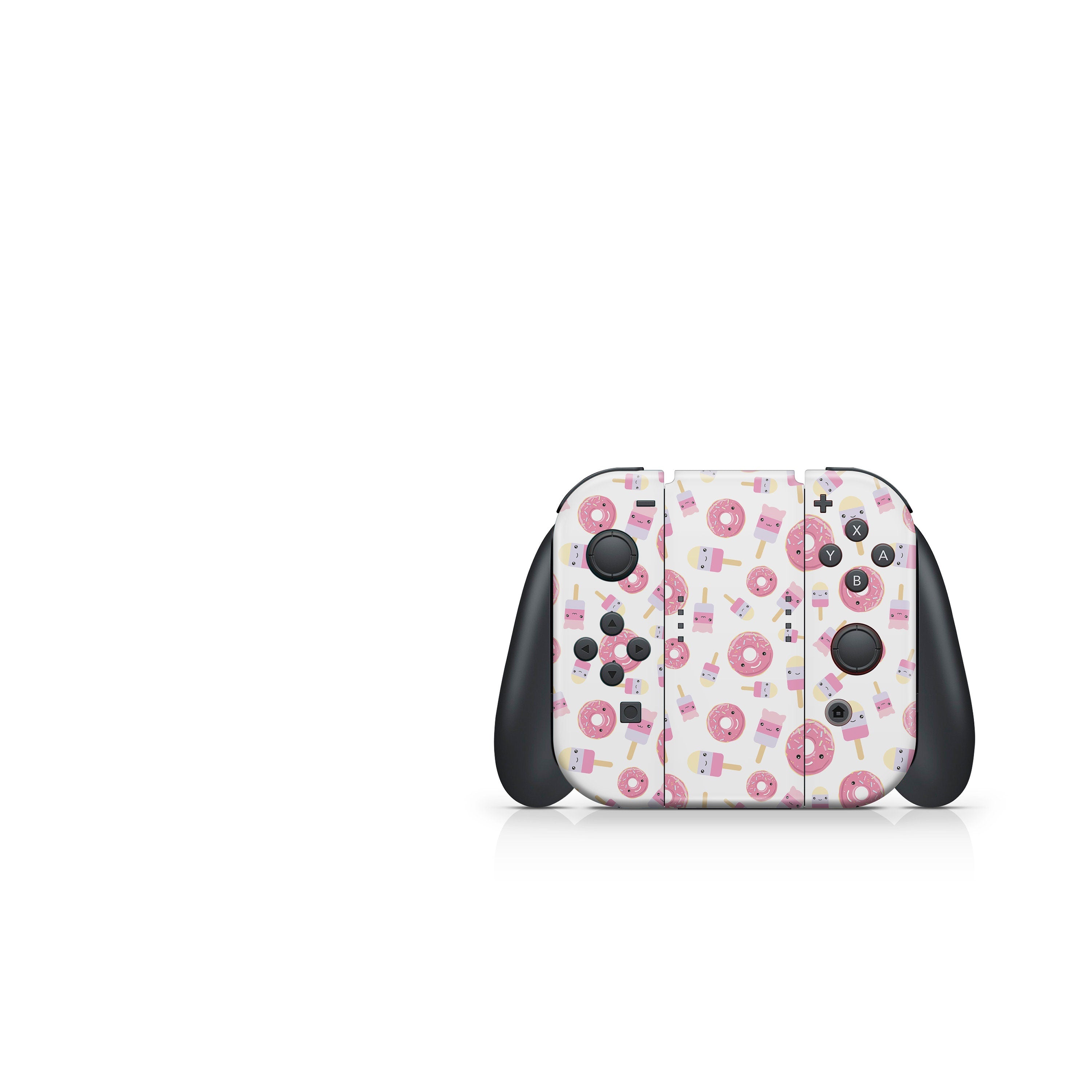 Kawaii Food Nintendo Switches skin, Pink switch skin Full wrap cover 3m