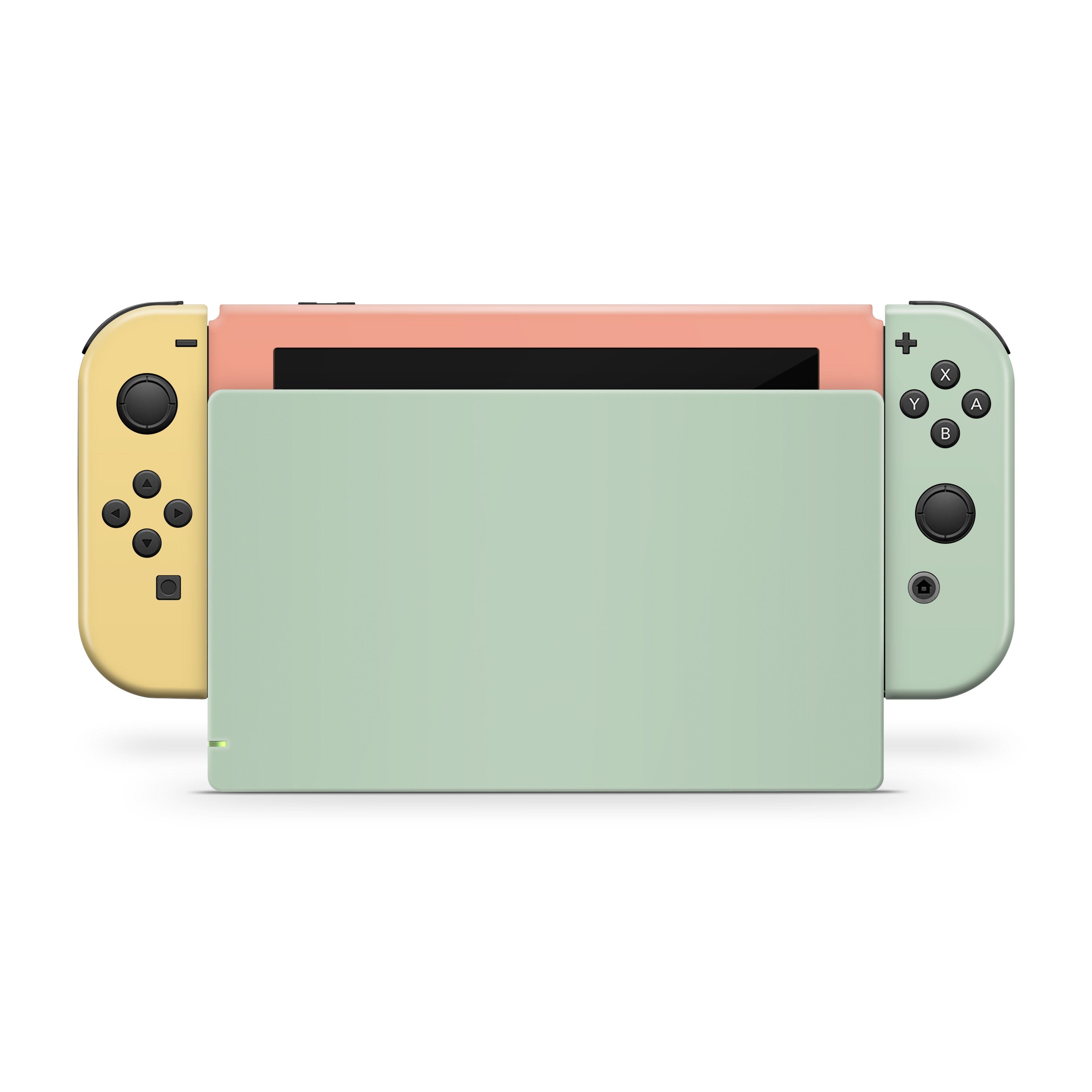 Nintendo switches skin Pastel retro ,Color Blocking switch skin Colorwave skin Full cover 3m