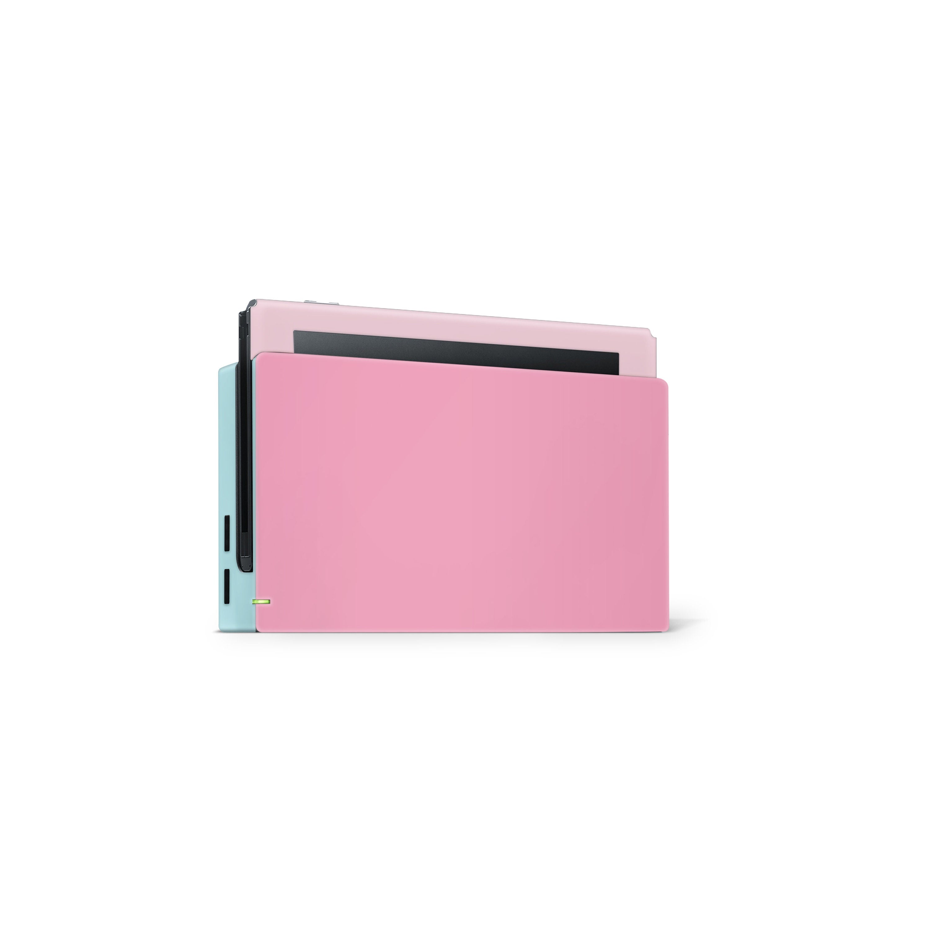 Pastel pink nintendo switches skin ,Color Blocking switch skin Colorwave baby blue skin Full cover 3m