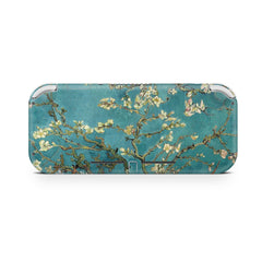 Nintendo switch Lite skin Almond Blossoms By Van Gogh, Pastel blue switch lite skin Full cover 3m