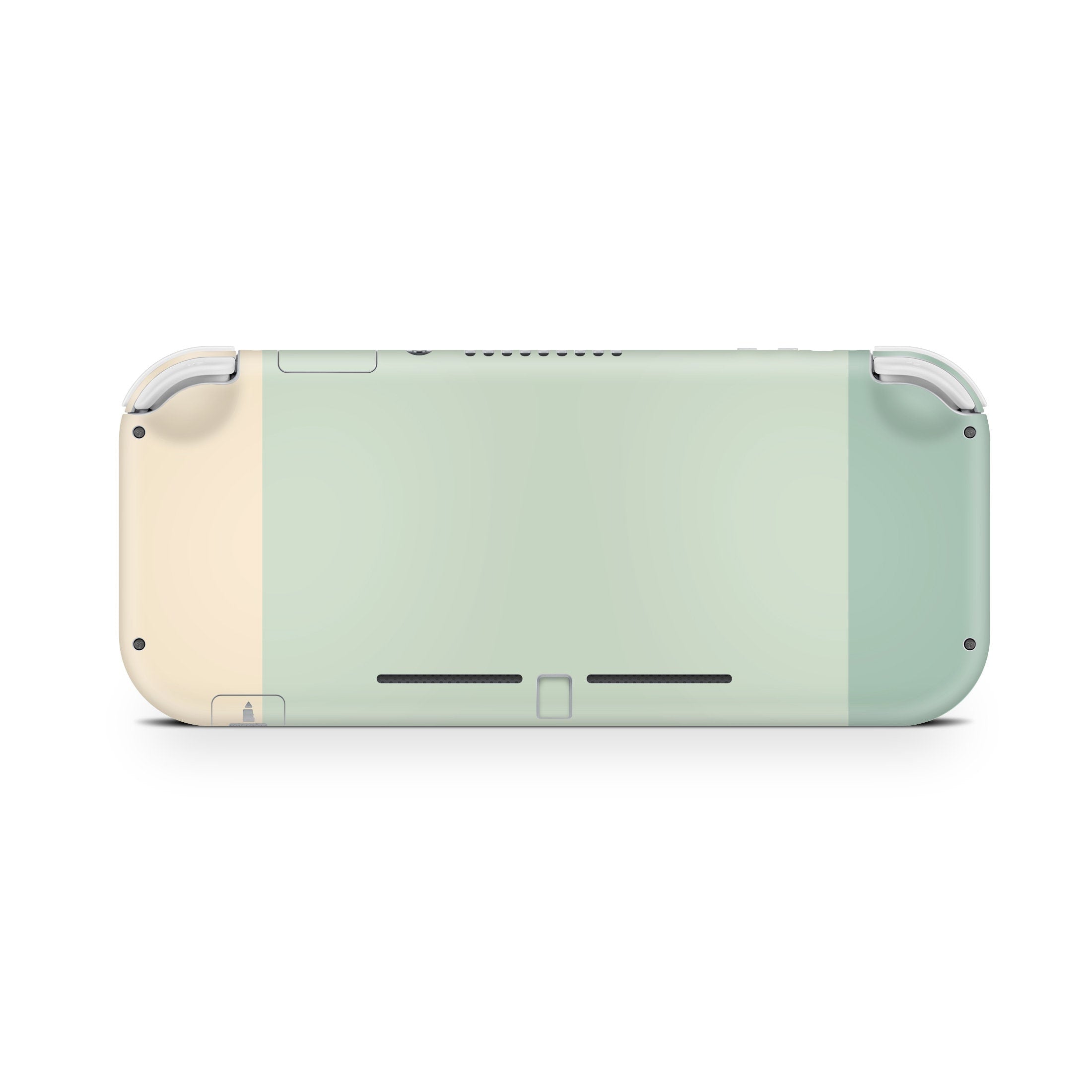 Nintendo switch Lite skin Pastel solid color, switch lite skin Colorwave, Green Color Blocking Full cover 3m