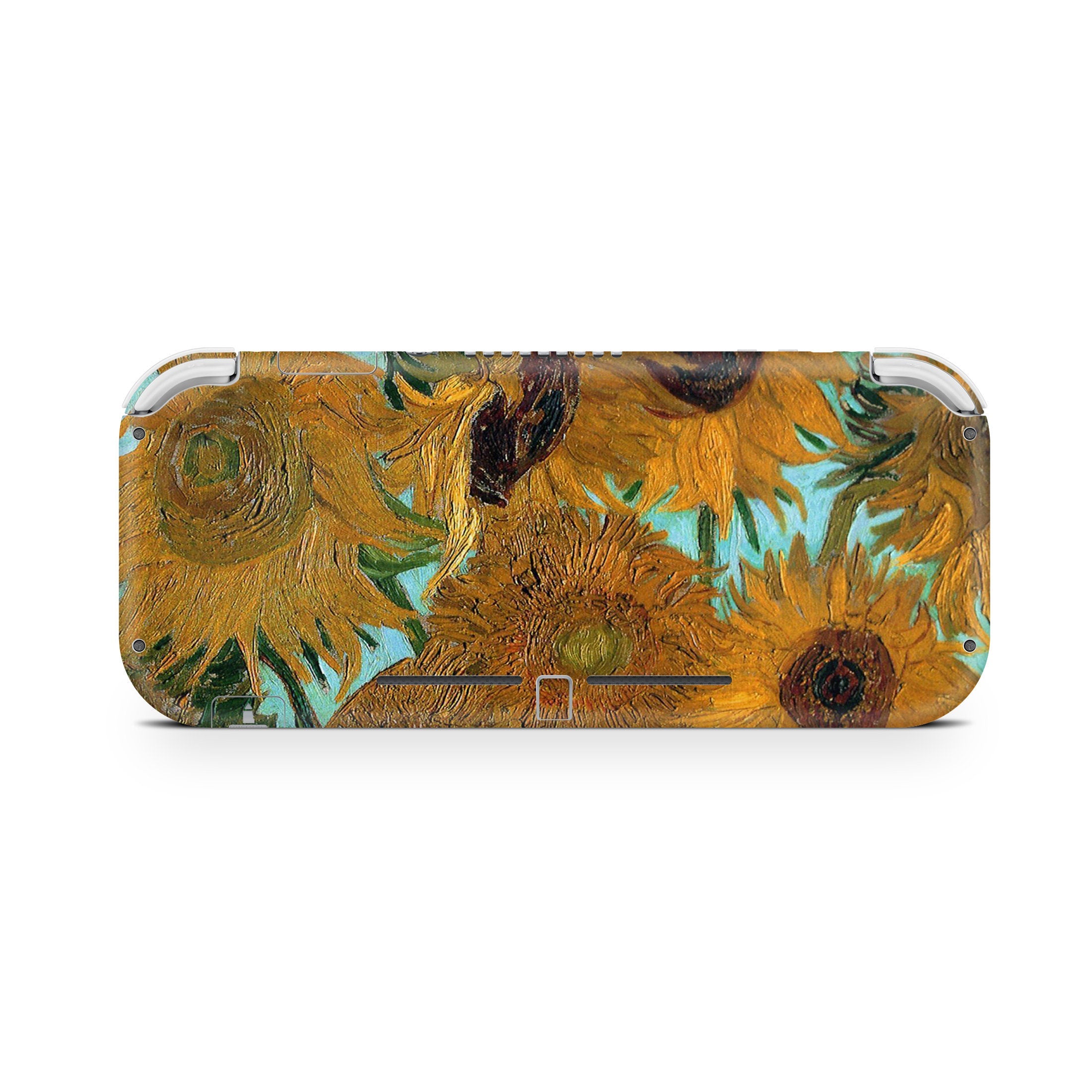 Nintendo switch Lite skin Sunflowers, Van gogh art switch lite skin Full cover 3m