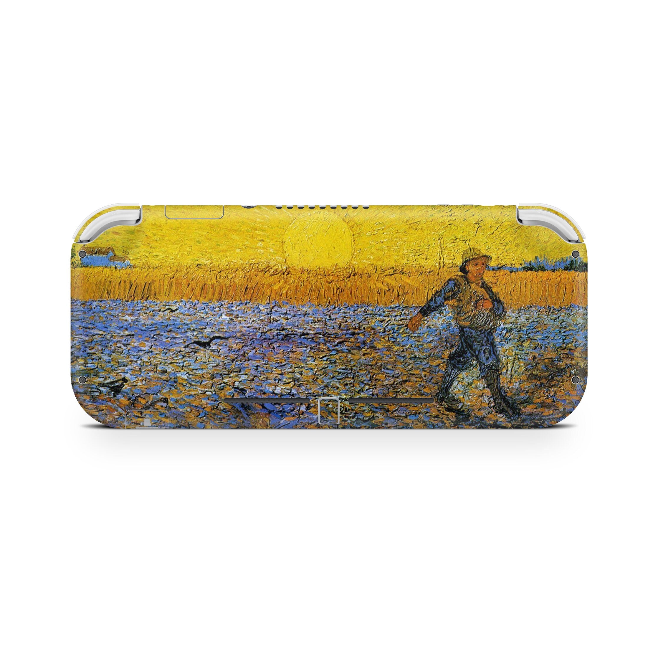 Nintendo switch Lite skin farmer paint, Van gogh art switch lite skin Full cover 3m