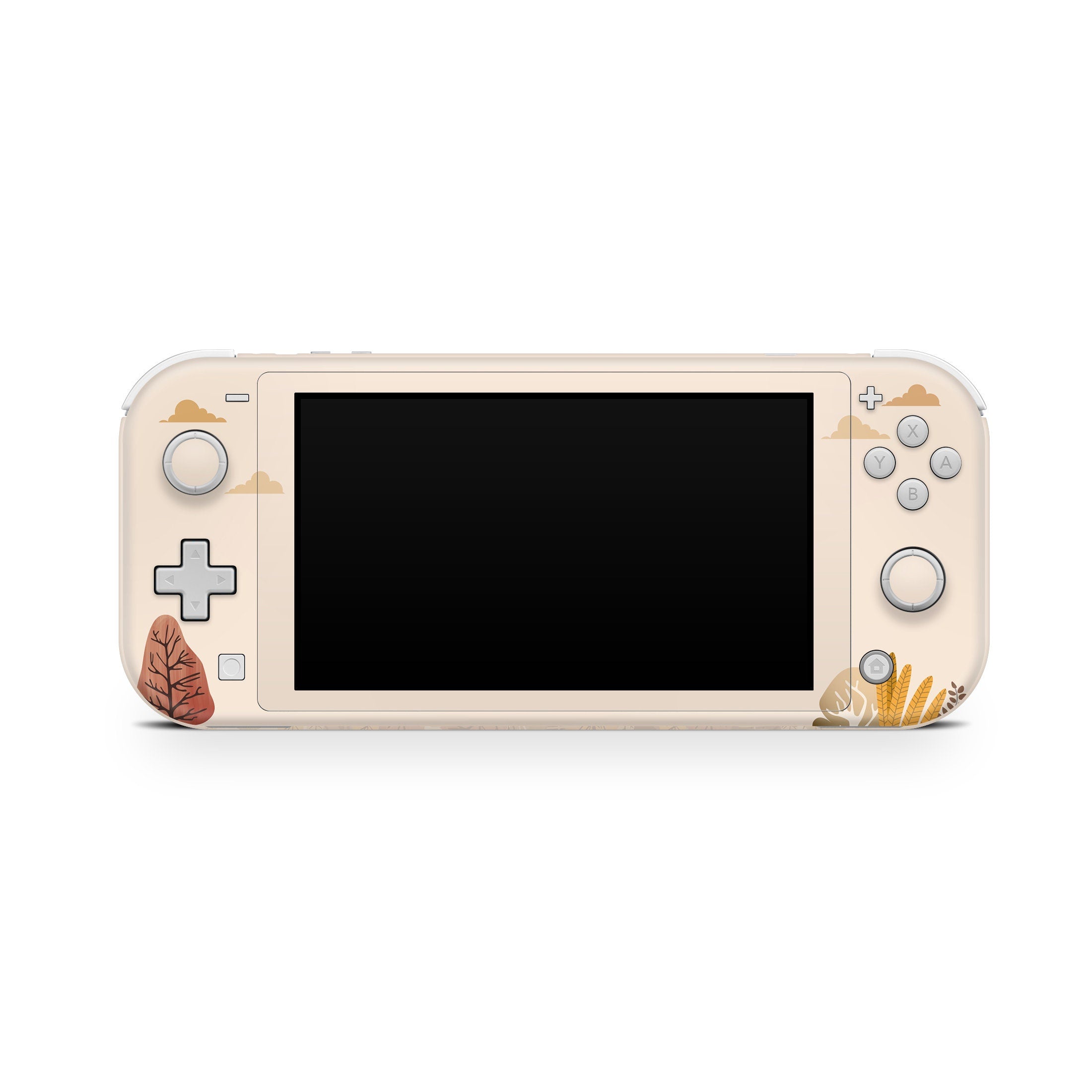 Nintendo switch Lite skin beige pastel, Mountains switch lite skin Full cover 3m